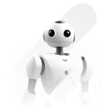White humanoid robot